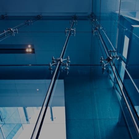 Glass curtain wall