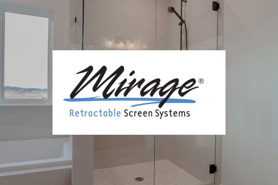mirage logo for screen doors