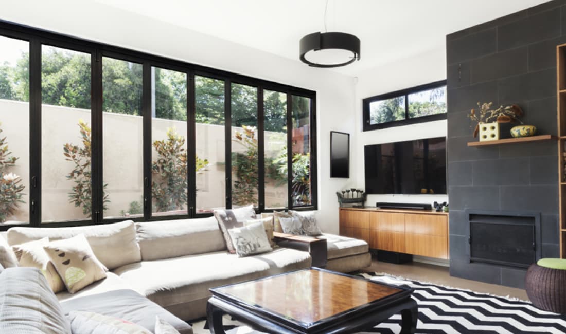 residential living room window replacements