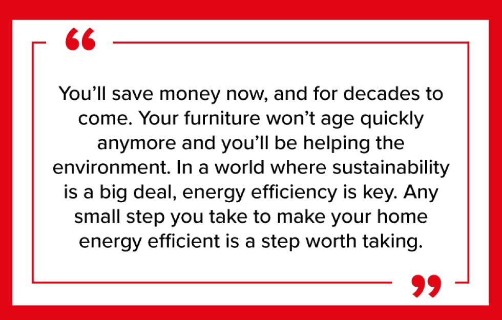 Choose best energy efficient block quote