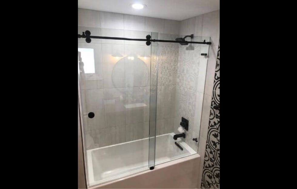 Glass Shower Enclosure install Show-Low Arizona